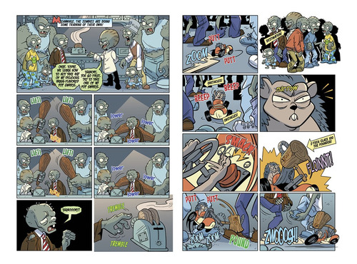 Plants Vs. Zombies Zomnibus Volume 1 (en Inglés)- Pasta Dura