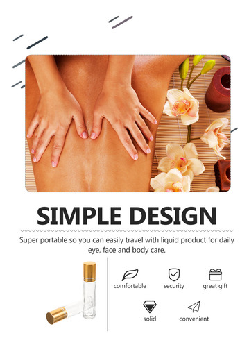 Roller Bottles Co De Vidrio Para Aromaterapia Con Aceites Es