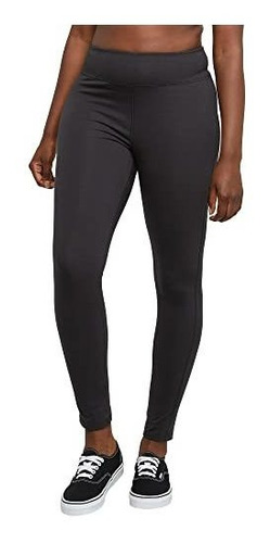 Hanes Mujer Stretch Jersey Legging, Negro, Gtyoz