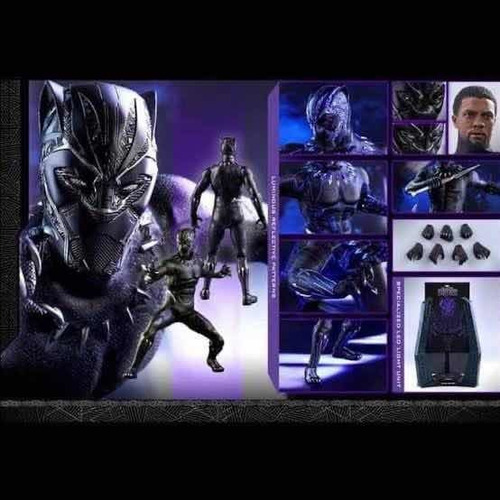 Black Panther 1/6 Tchala Wakanda For Ever Marvel Hot Toys