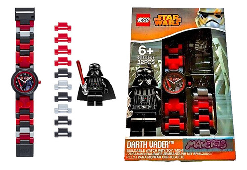 Reloj Lego Starwar Con Forma De Minifigura De Darth Vader Co