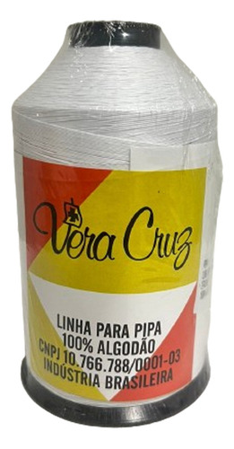 Linha Vera Cruz Fio 4 3000 Jardas Cor Branca Lisa