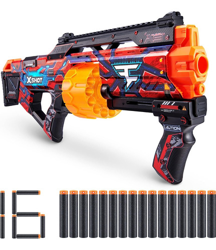 Pistola De Dardos X Shot Escopeta Skins Diseño Exclusivo