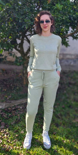 Imagem 6 de 7 de Calça Tricot Ribana E Barra Italiana Várias Cores Ambicione