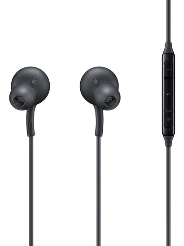Fone de ouvido in-ear Samsung AKG Tipo C EO-IC100 EO-IC100 preto