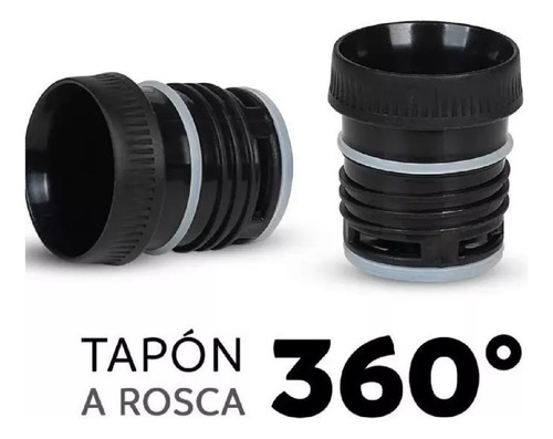 Termo Acero Inox Ombu1000 Manija Tapon Cebador 360° Waterdog