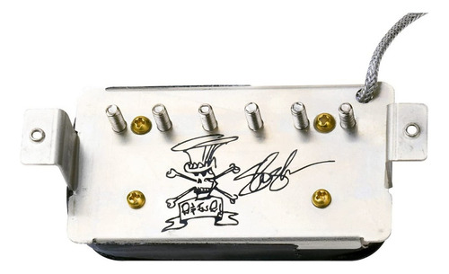 Captador de guitarra Seymour Duncan Hb Slash Alnico Proii Zer 6 cores preto/bege
