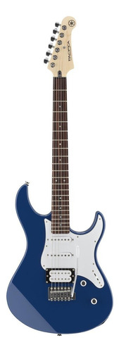 Guitarra eléctrica Yamaha PAC012/100 Series 112V de aliso united blue brillante con diapasón de palo de rosa