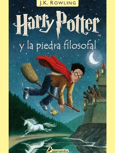 Harry Potter Y La Piedra Filosofal Libro 1 J.k Tapa Dura