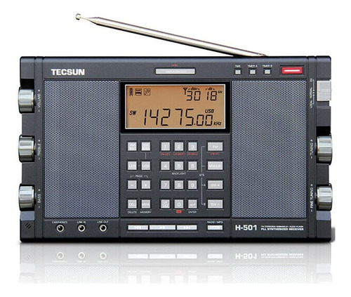 Tecsun H501 Radio Digital De Onda Corta Am/fm Con Recepcion