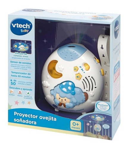 Imagen 2 de 5 de Proyector Ovejita Soñadora Luz Y Sonido Vtech