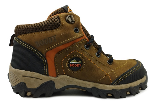 Bota Para Niño Piel Resistente Todo Terreno Marca Boddy 78