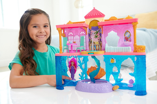Disney Princesa Castillo Apilable De Ariel Tierra Y Mar