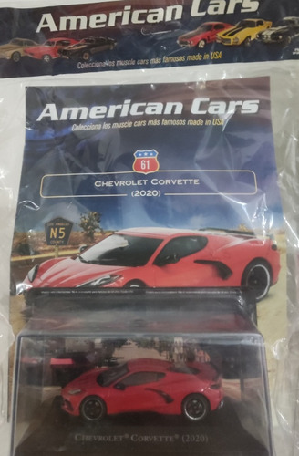 American Cars Planeta Deagostini #61 Chevrolet Corvette 2020