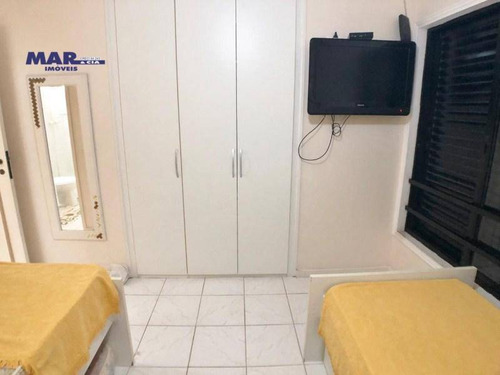 Imagem 6 de 24 de Apartamento À Venda No Guarujá, Na Praia De Pitangueiras, Próximo Da Praia, 02 Vagas De Garagem, Lazer. - Ap10996