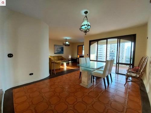 Imagem 1 de 17 de Apartamento Amplo - Próximo A Praia Das Pitangueiras - 150 Metros Úteis, 3 Dormitórios (1 Suíte) + Dependência De Empregada, 2 Vagas Guarujá/sp - Ap05987 - 69755401