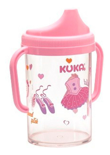 Vaso Para Bebe Sorbito Rosa 240ml Kuka