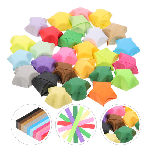 Papel De Origami Para Niños Hecho A Mano Con Forma De Estrel
