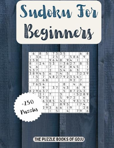 Sudoku For Beginners: Easy Sudokus, More Than 250 Sudokus Fo