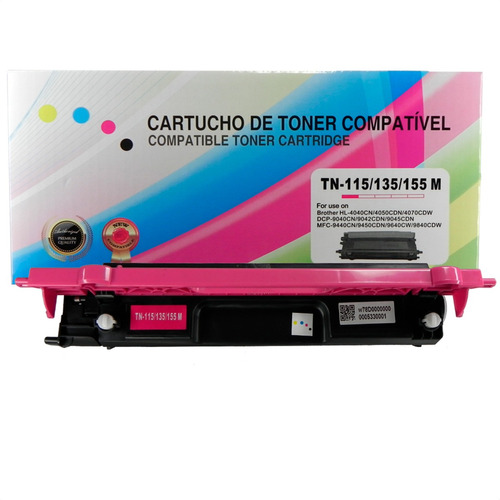 Toner Compatível Tn115m Tn110 Tn135 9840cdw 1,5k 100% Novo