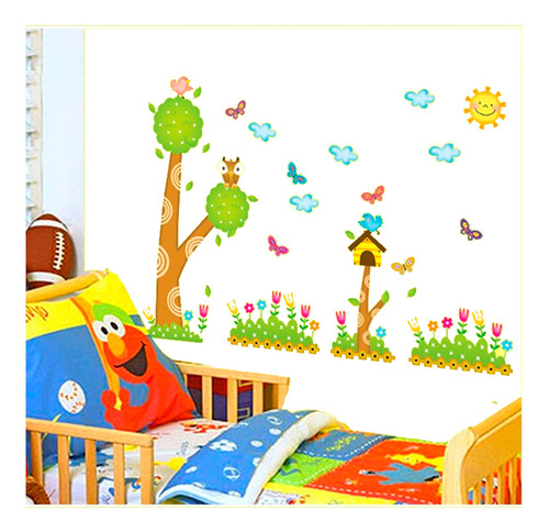 Vinilos Decorativos Infantiles Animales 2 Pared Vidrio Mader