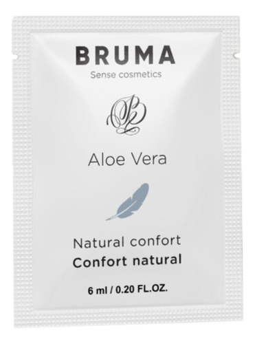 Gel Lubricante Con Aloe Vera Y Sabores - Bruma 6ml