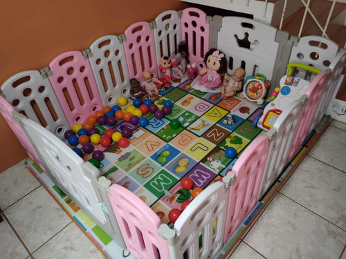 Imagen 1 de 3 de Cerca Corral Para Bebe Juguetes