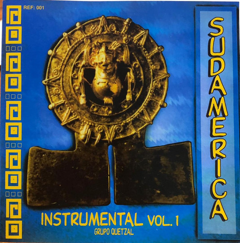 Grupo Quetzal - Instrumental Vol 1. Cd, Album.