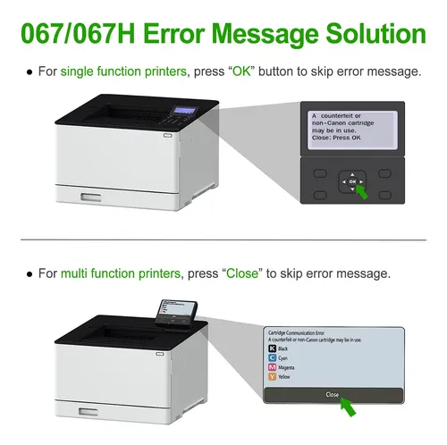 067 067h Repuesto De Tinta Toner Compatible Canon Imageclass