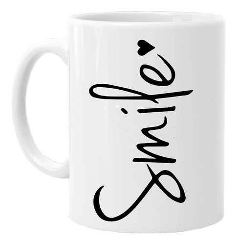 Taza Smile Sonrie Colores Regalos #069