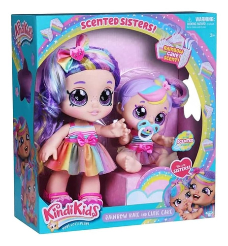 Kindi Kids Rainbow Kate Y Cutie Cake Scented Sisters