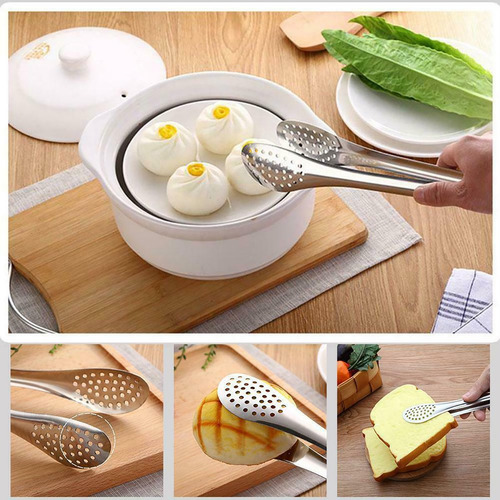 Pinzas Para Hielo De Acero Inoxidable De 9 Pulgadas, Pinzas