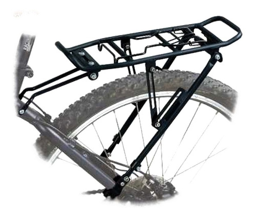Porta Equipaje Para Bicicleta 24-29 Disco O V-brake Aluminio