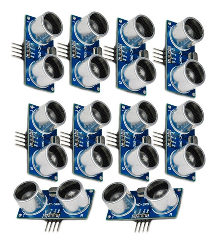 10 Piezas Sensor Ultrasonico Hc-sr04 Arduino Pic Raspberry