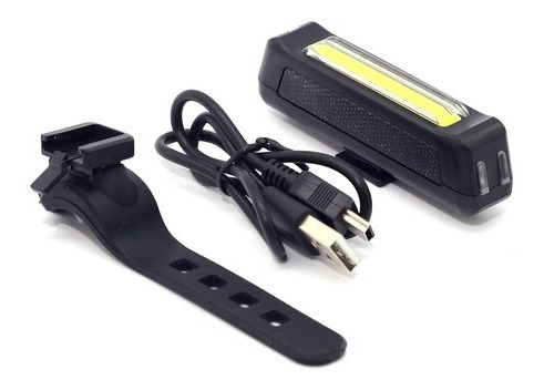 Imagen 3 de 3 de Luz Trasera Comet Usb Recargable Head Light 100 Lumens
