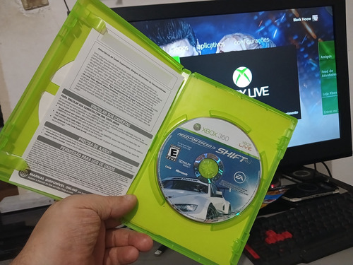 Jogo Xbox 360 Need For Speed Shift Original Fisico Leia (Usado)