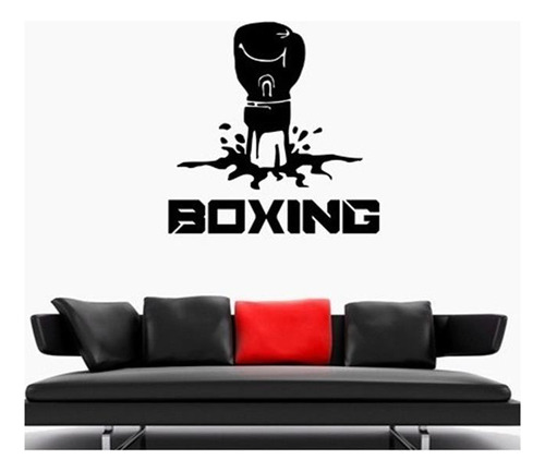 Vinilo Decorativo Deporte Boxeo Boxing 60x60cm