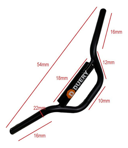 Manubrio Y Protector 49cc 2t Mini Moto Atv Aro 6 Duery