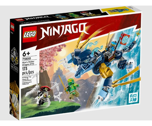 Lego Ninjago Dragón De Agua Evo De Nya 173 Pcs Bentancor 