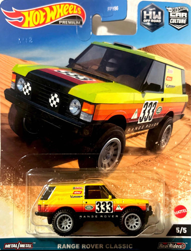 Hot Wheels Range Rover Clásico