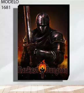 Cuadro Decorativo Darkest Dungeon Decorativo Video Juego