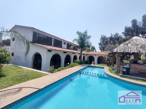 Casa Residencia En Venta En Rancho Cortes, Cuernavaca Morelos.