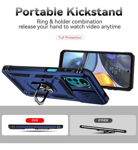Capa Case Capinha Armor 360º P/ Smartphone Motorola Moto G22