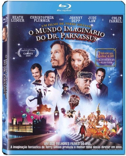 O Mundo Imaginário Do Dr. Parnassus - Blu-ray - Novo