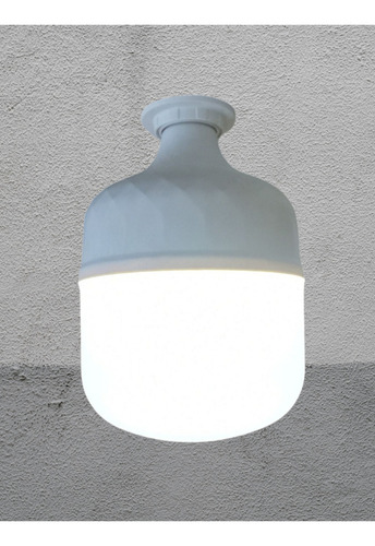 Foco Led Luz Blanca 60w Tres B Tipo Pilar Blanco Frío