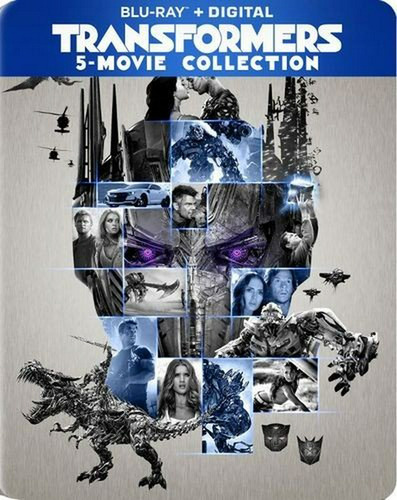 Transformers: 5-dvd De La Colección Exclusiva Steelbook (blu