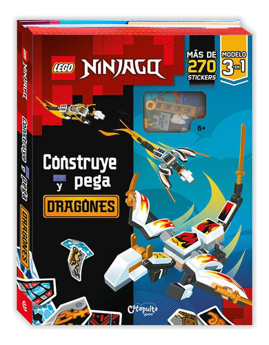 Lego: Construye Y Pega Dragones - Anónimo