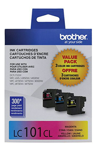 Tinta  Lc101 3 Colores Pack Doble