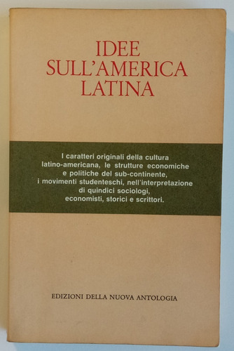Idee Sull'america Latina Ed Della Nouva En Italiano Libro