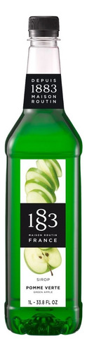 Xarope Aromatizante Soda Gin Routin 1883 Maçã Verde França